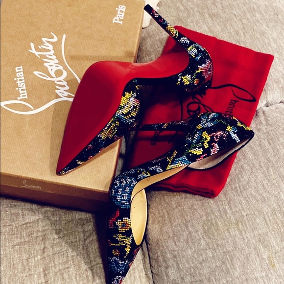 CHRISTIAN LOUBOUTIN CRYSTAL Iriza - Picture 7 of 8